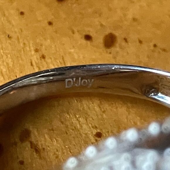 Natural Rose de France Amethyst Sterling Silver Cocktail Ring Size 9 - Picture 7 of 10